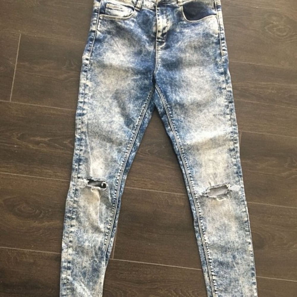 ASOS acid wash denim jeans
